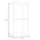 image 5 of Mauro 1 Shelf Storage Unit in Sonoma Oak