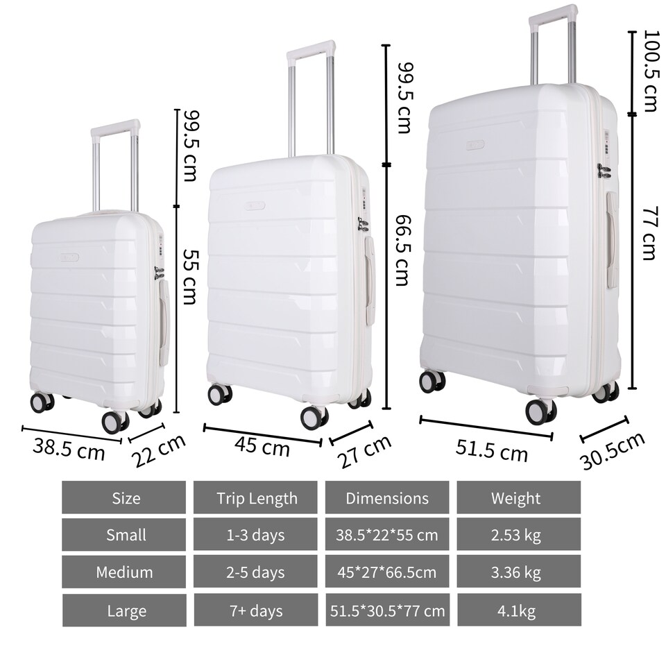 image 1 of Cabin Suitcase Small 20’ Inch Hard Shell Hand Luggage - Lightweight & Durable, USB Charging Port, Secure TSA Lock, Dual Spinner Wheels
