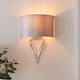 image 7 of Lyla Satin Nickel Wall Light