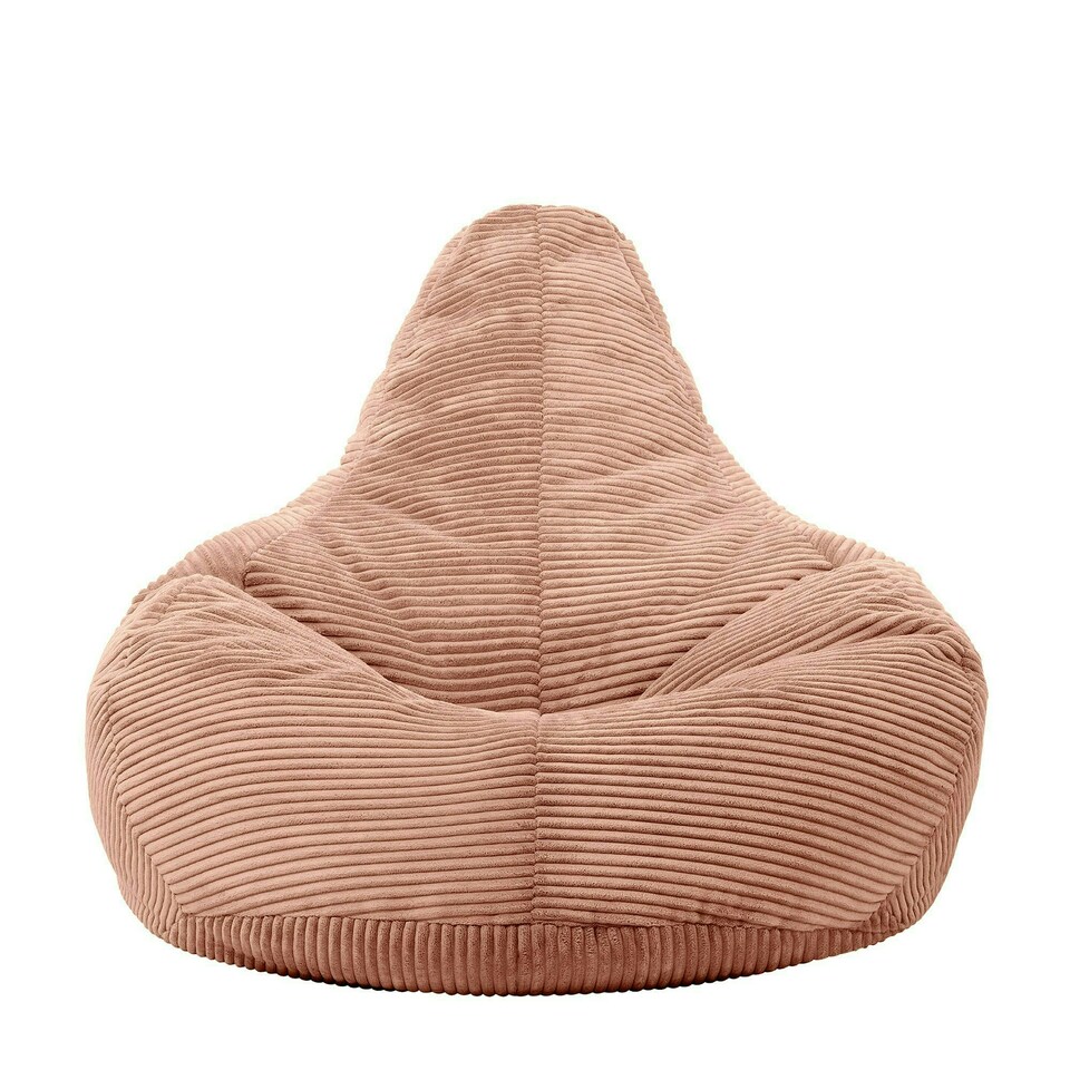 image 1 of icon Dalton Medium Beanbag Corduroy Dawn Pink Pink
