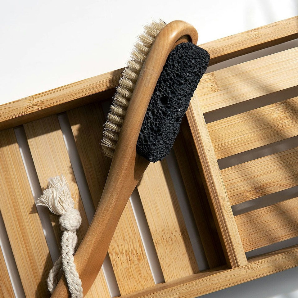 image 1 of So Eco Lava Stone Pumice & Brush