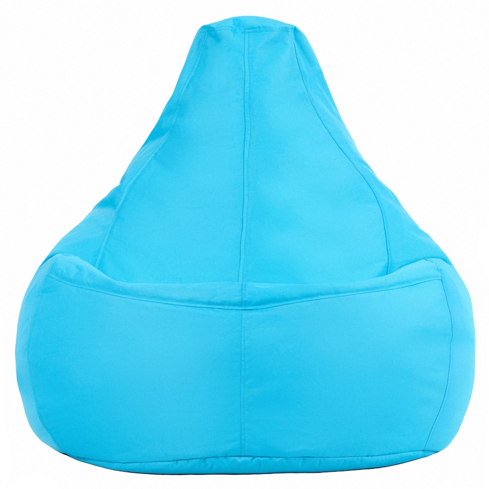image 1 of Icon Dalton High Back Adult Gaming Indoor Outdoor Bean Bag Chair, Aqua