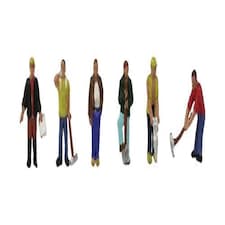 Graham Farish Construction Workers (6) Figure Set