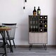 image 1 of Core Products Nevada, Wine Cabinet H109.4cm x W59.6cm x D40cm Brown