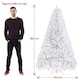 image 3 of Yaheetech 183cm Artificial Christmas Tree with Foldable Stand