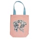 image 2 of Wrendale Designs 'Age Is Irrelephant' Canvas Tote Bag