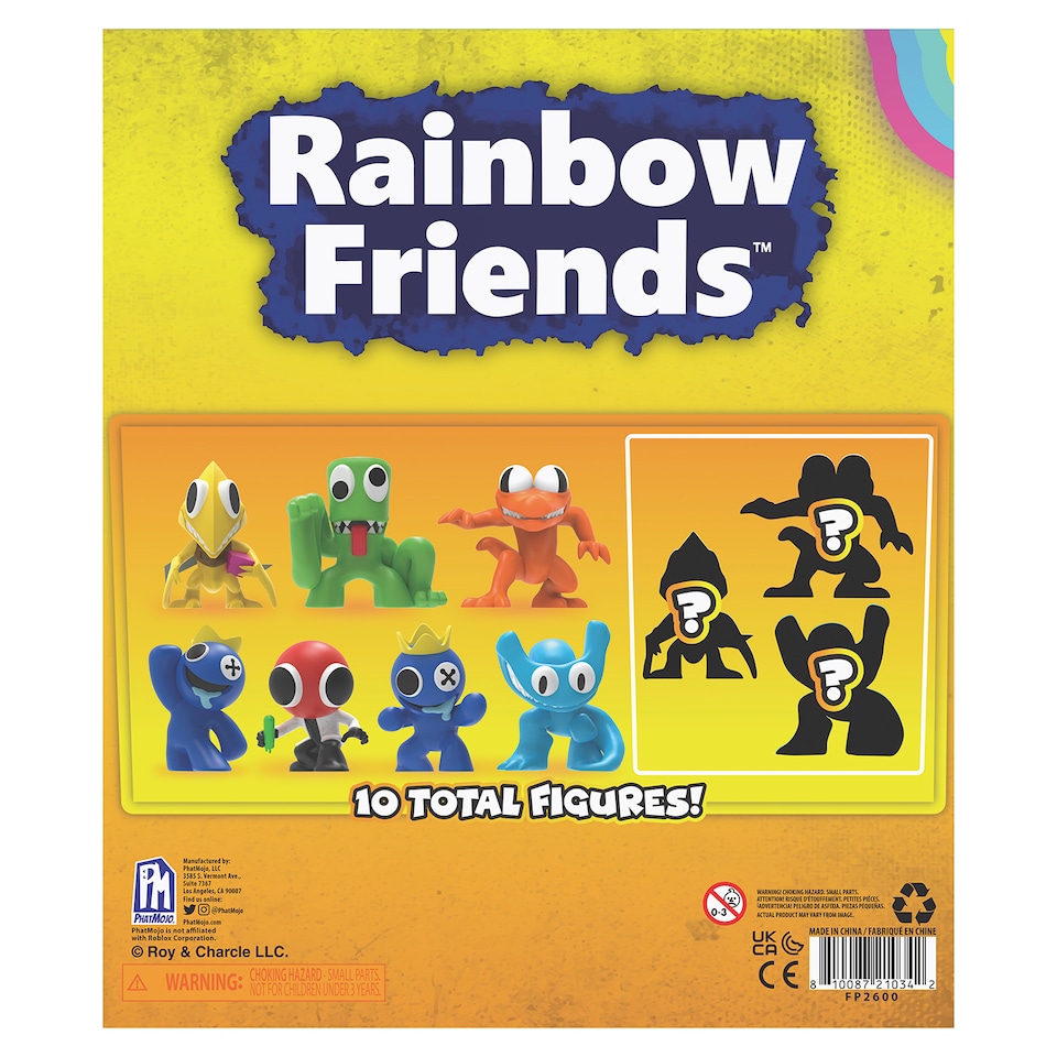 image 1 of Rainbow Friends Series 2 10PK Collectable Figure Set