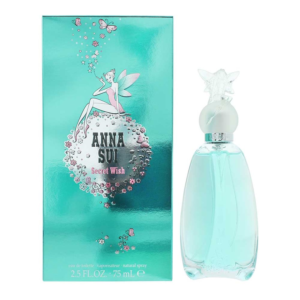 image 1 of Anna Sui Secret Wish Eau de Toilette 75ml Spray for Her