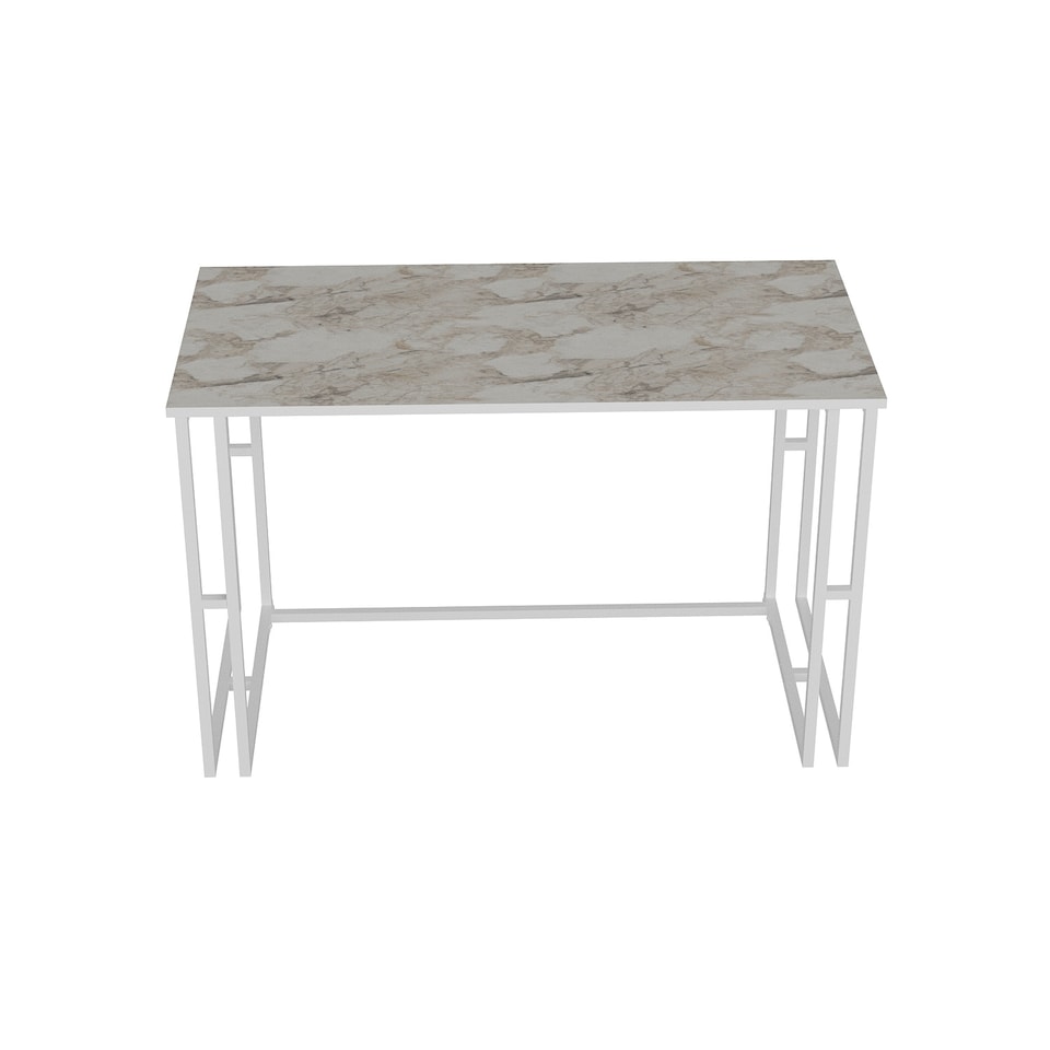 image 1 of Decorotika Alfa Computer Desk with Metal Legs - H 75 cm x W 20 cm x D 60 cm