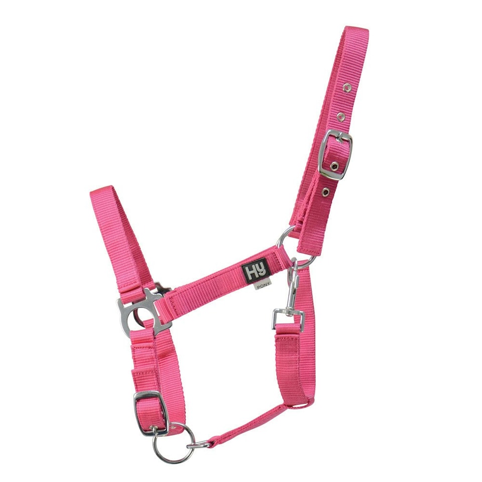 Hy Economy Plus Head Collar - Cerise Pink - Cob