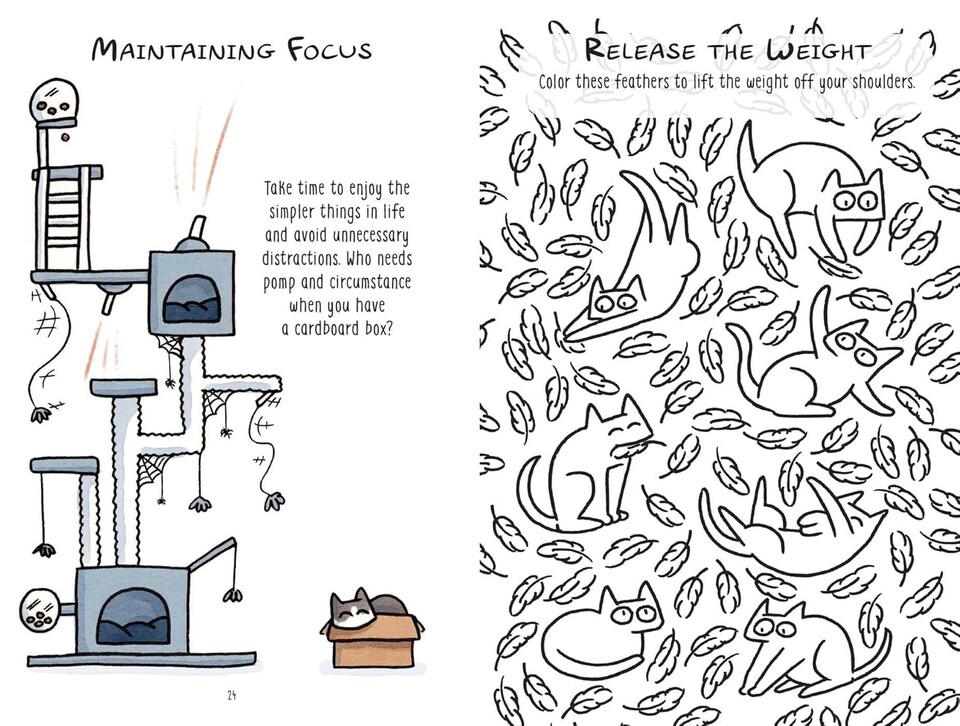 image 1 of Mindful Meowments - Inspiring Gift Book