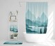 image 4 of abstract mountain landscape (Bathroom Set)