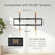 image 7 of Ross Tilt & Turn TV Wall Mount 50-85” 200x200mm to 600x400mm 50kg