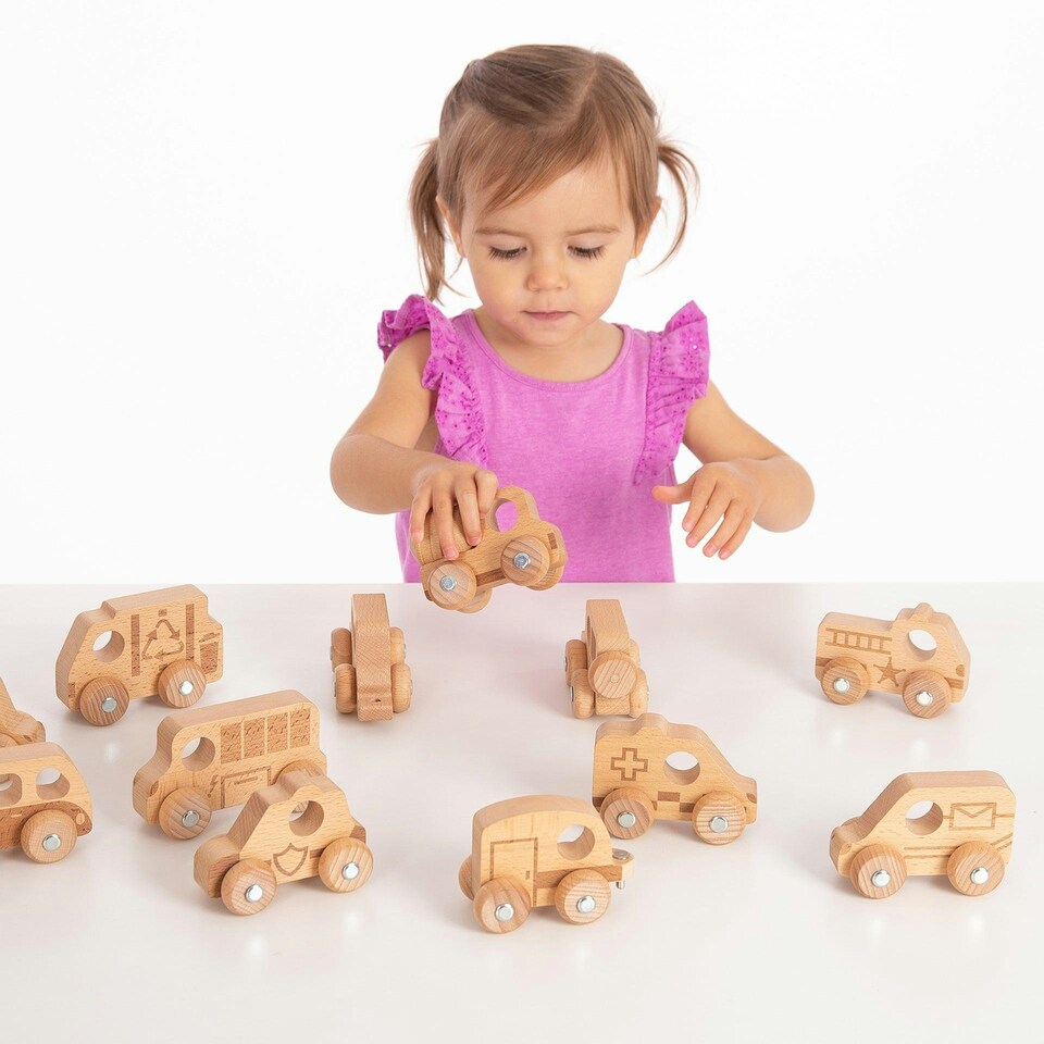 image 1 of Natural Wooden Adventure Vehicles