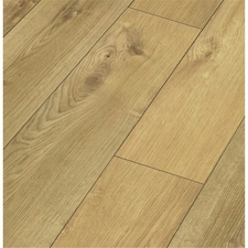 PACK OF 5 (Total 5 Units) - Light Oak 12mm Thick Laminate Flooring (7.4m2 Coverage)