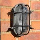 image 2 of ValueLights Bow Nautical Matte Black Bulkhead Light Black