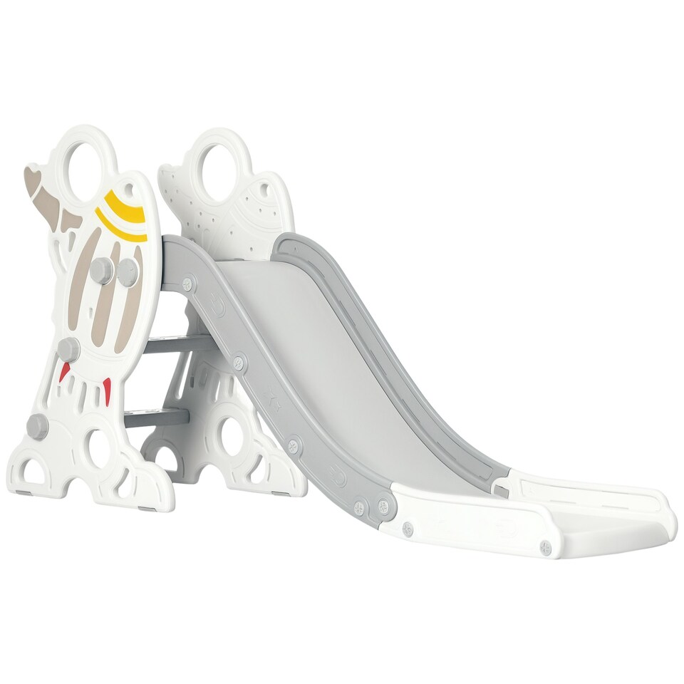 image 1 of AIYAPLAY Baby Slide Freestanding Slide for Kids 1.5-3 Years Space Theme, Grey