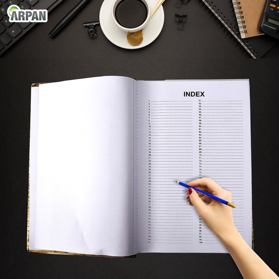 image 1 of ARPAN Slip In Case Memo Photo Album for 300 Photos 4x6" (10x15cm) – Hardcover Picture Album with Memo Writing Space for Family, Wedding & Travel Memories