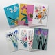 image 3 of Floral Greeting Art Cards Elegant Botanical Flower Designs Assorted