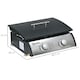 image 7 of Outsunny Portable Gas Plancha BBQ Grill with 2 Stainless Steel Burner, 6kW