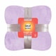 image 2 of Extra Soft Warm Large Luxury Thermal Fleece Throw Blanket - 180 x 200 cm Pink
