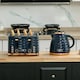 image 6 of HOMCOM Kettle and Toaster Set 1.7L Rapid Boil Kettle & 4 Slice Toaster Blue
