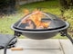 image 1 of Bar-Be-Quick Portable Dual Firepit and Barbecue in one