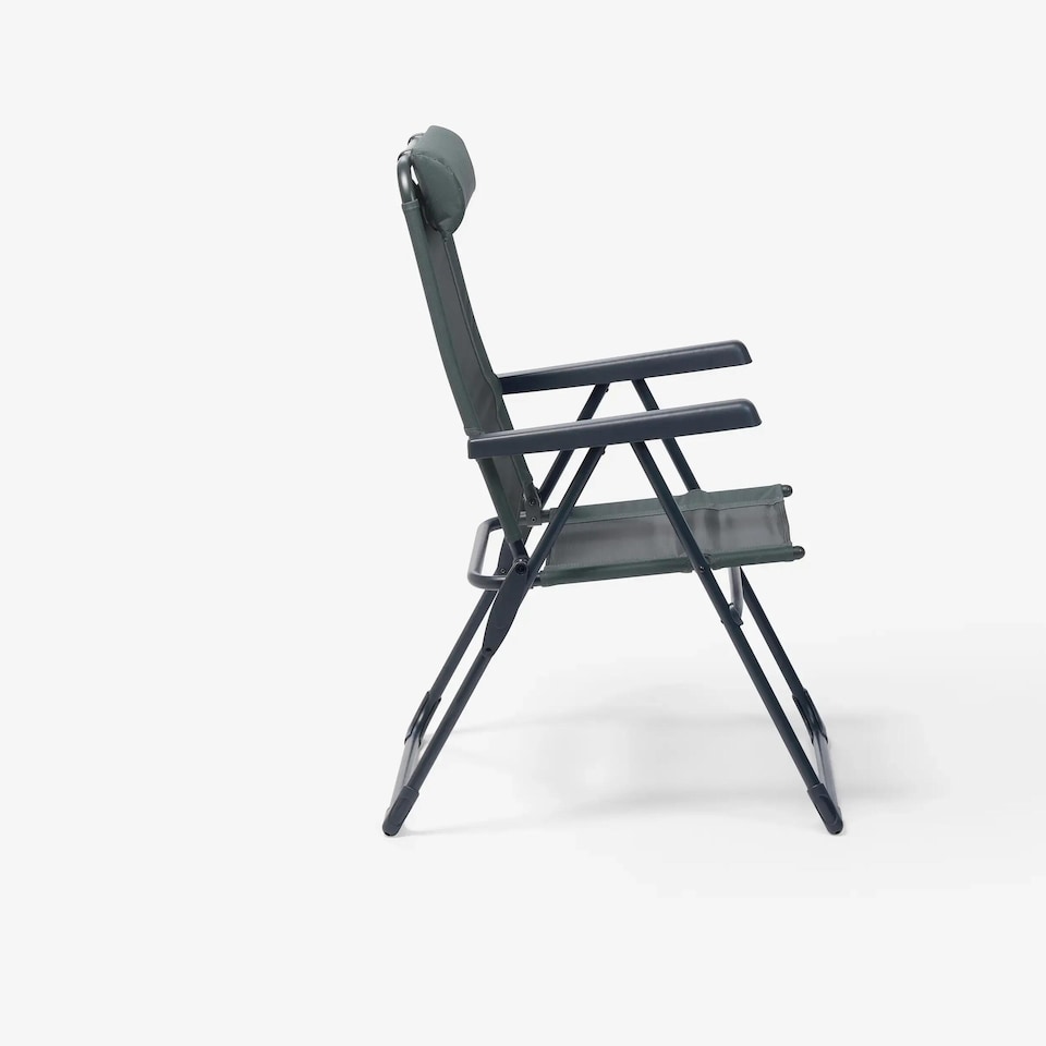 image 1 of Decathlon Comfortable, folding, reclining camping chair