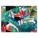 image 1 of Flowers with contour Designer Glass Chopping Board | Multi