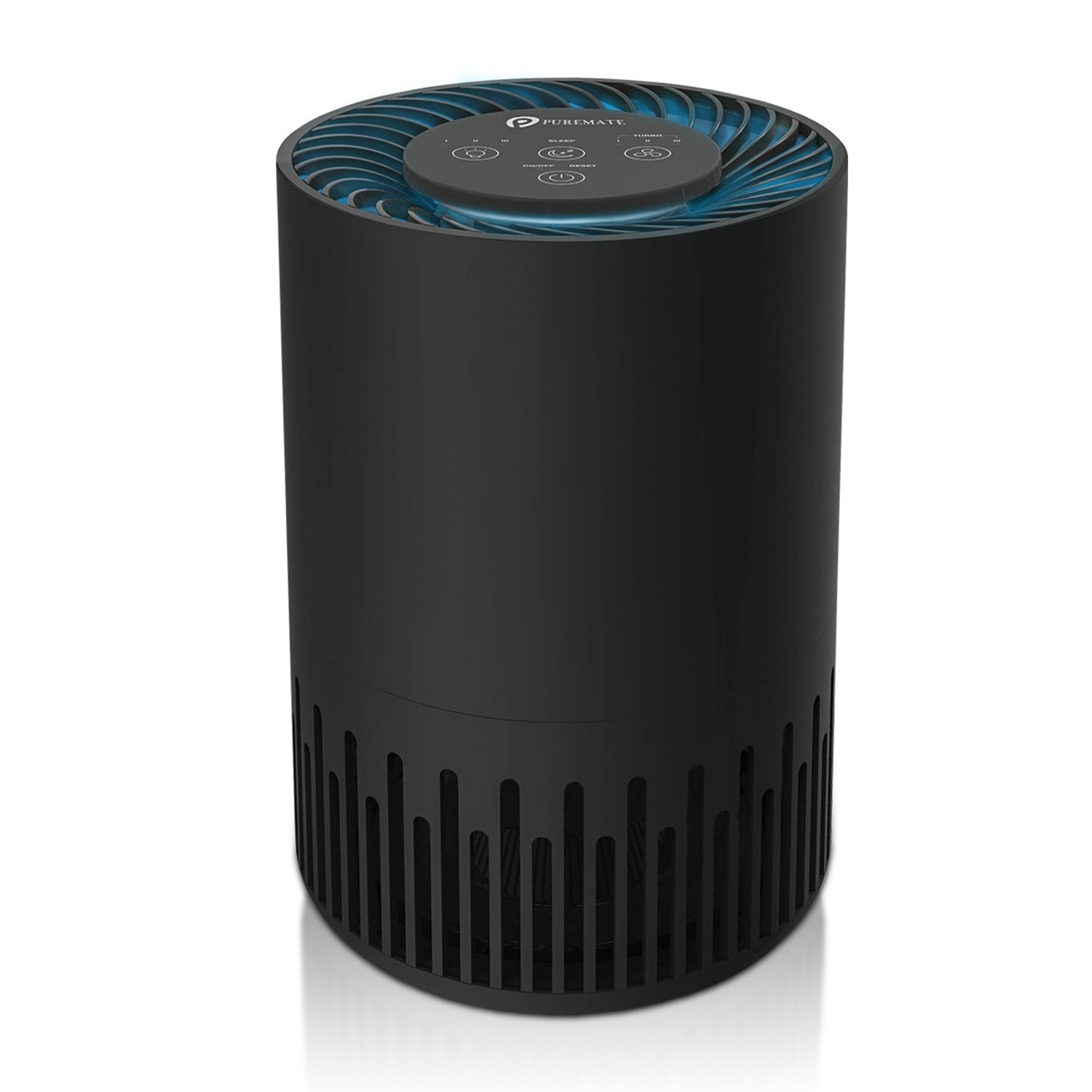 True HEPA Air Purifier with 4 Speed Settings Black
