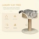 image 7 of PawHut Cat Tree Tower Activity Center Climbing Stand , Scratching Post