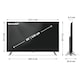 image 2 of SHARP 50HJ4225KB 50 Inch 4K Ultra HD Roku Smart TV with Freely