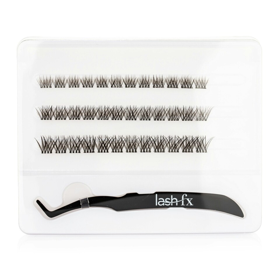 image 1 of Lash FX Press & Go Pre-Glued Cluster Lashes - Milan: Subtle and natural