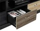 image 3 of Mercer TV-console in multicolour with drawers 1773196PCOMUK | Black | Black | One Size | 54