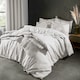 image 3 of Martex Linen Pillowcase Pair White White | White