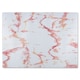 image 1 of Pink Marble Glass Chopping Board | Multi