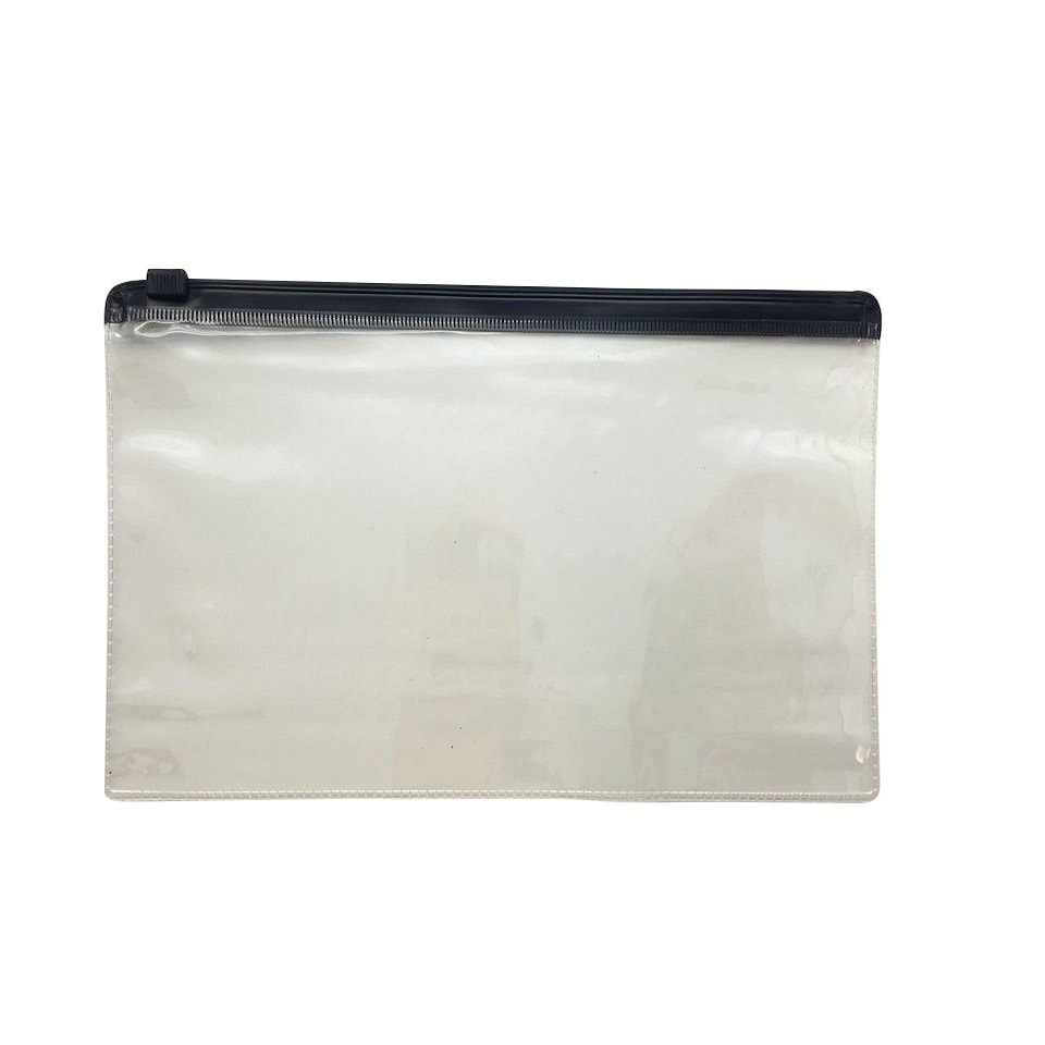 image 1 of Pack of 12 DL Black Zip Zippy Bags