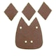image 7 of Mixed Grit Mouse Palm Sander Hook + Loop Sanding Sheets Pads Sandpaper 400pk