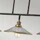 image 4 of Rigby 3 Light Ceiling Island Chandelier Pendant Bar Light Bronze, E27