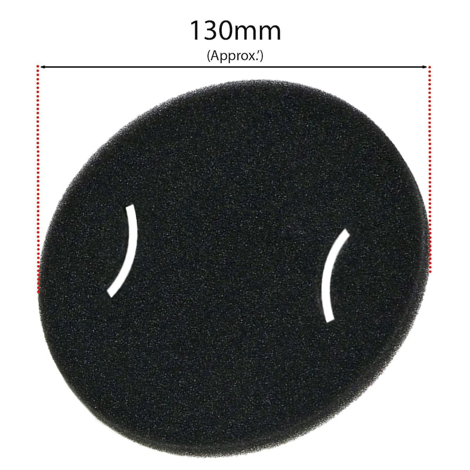 image 1 of SPARES2GO Foam Filters Kit for Russell Hobbs RHCV1611 Vacuum Cleaner Compact XS