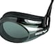 image 3 of Arena Unisex Adult Tracks Clear Swimming Goggles - Smoke/Black - One Size