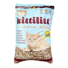 Kittilit Premium Wood Pellets Cat Litter - 20L