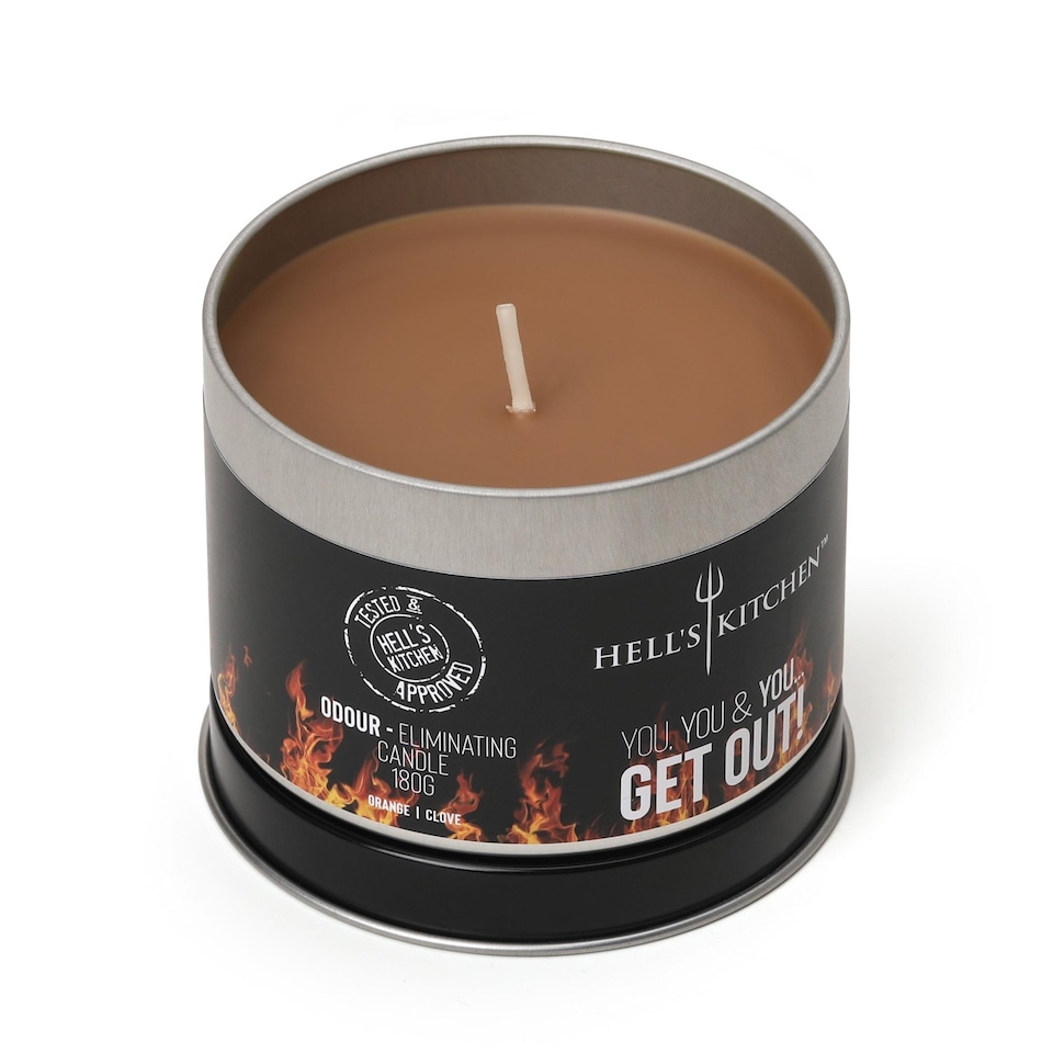 image 1 of Hell's Kitchen Tin Candle - Orange & Clove