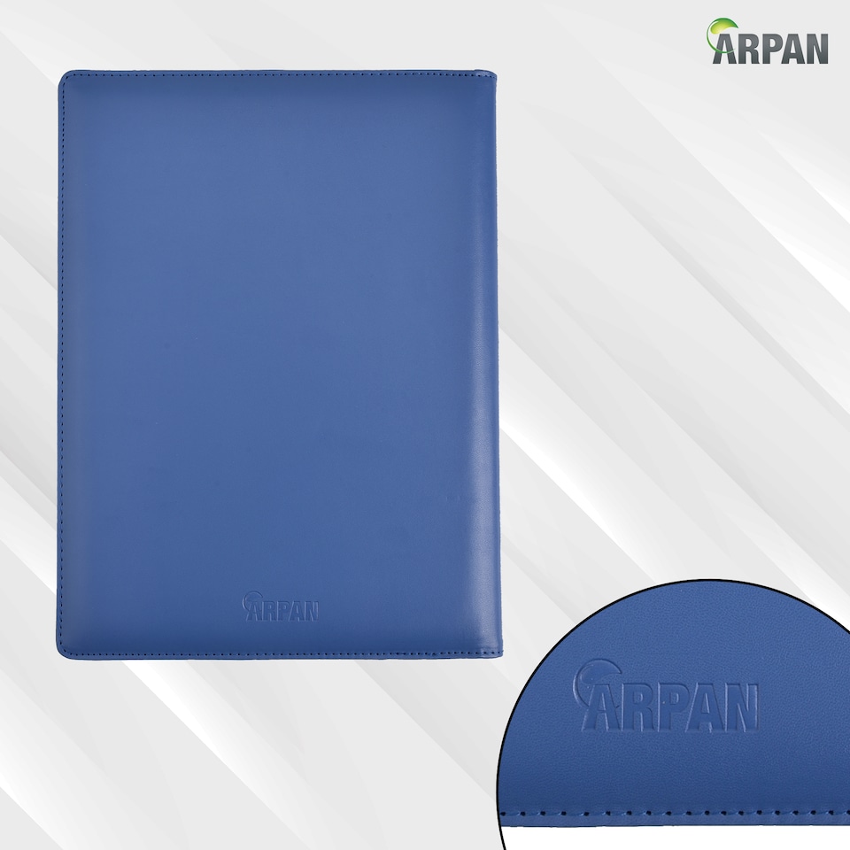 image 1 of A4 Professional Display Book with 24 Pockets 48 Sides – Portfolio Folder A4 for Certificates & Documents – Presentation Folder, Professional Portfolio for Office, School & Interviews