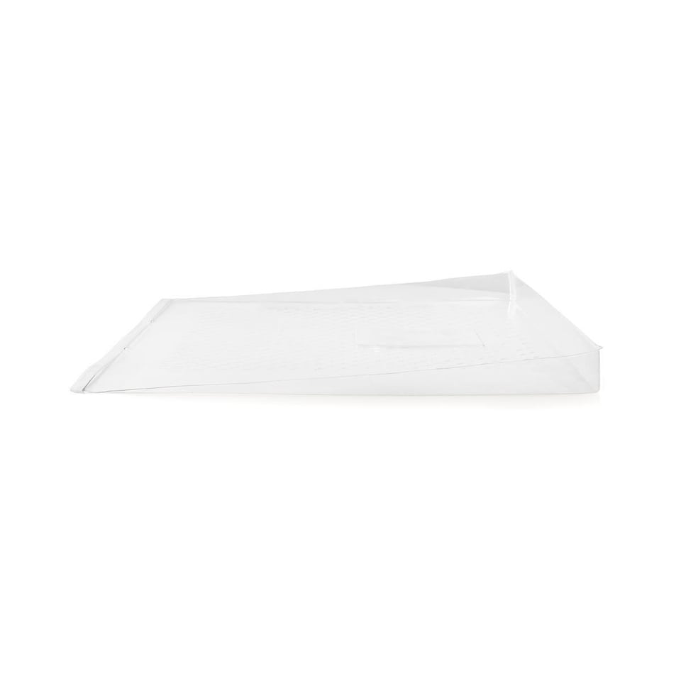 image 1 of Nedis Universal White Plastic Water Drip Tray Accessory for Washing Machine, Tumble Dryer, Dishwasher, Fridge, Freezer (55.6 x 53cm)