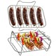 image 7 of SPARES2GO Grill Shelf Racks Compatible with Instant Vortex Plus 7.6L Air Fryer (+ 4 Skewers)