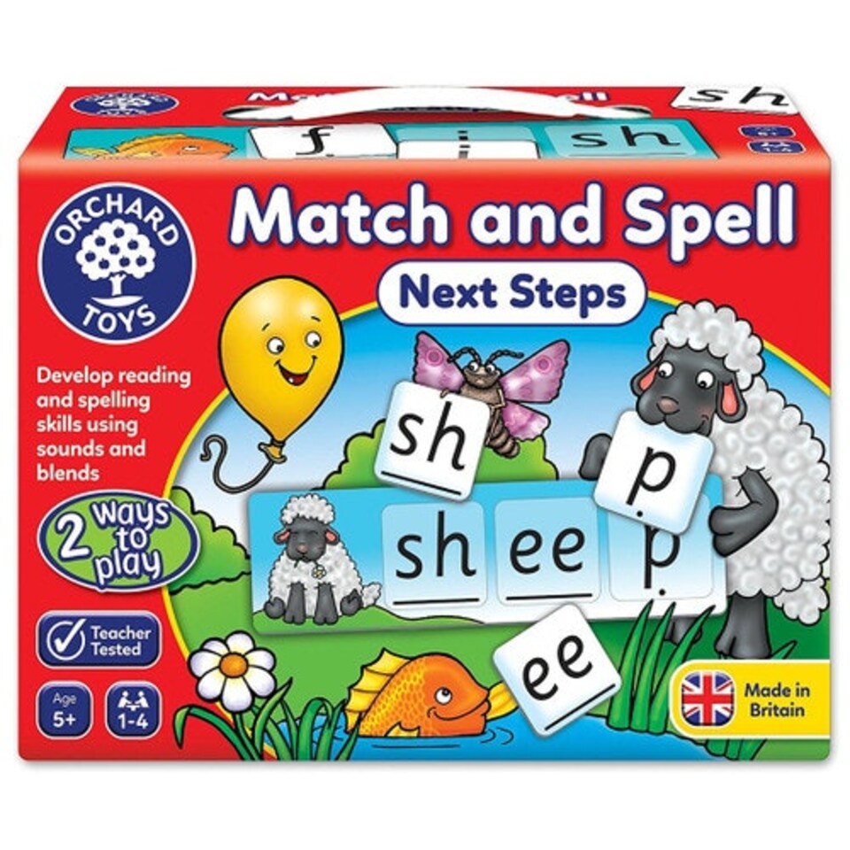 image 1 of Orchard Toys - Match and Spell Next Steps Board Game