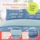 image 4 of Counting Sheep Cotton Duvet Cover Set Cover with Pillowcase | Blue | Single | 1