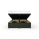 image 2 of Charcoal Linen Ottoman Base Super King | Multi