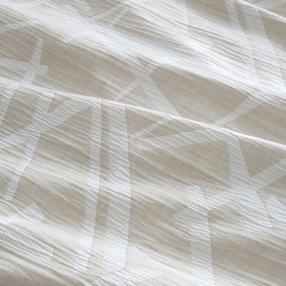 image 1 of Appletree Otto Duvet Cover Set Natural